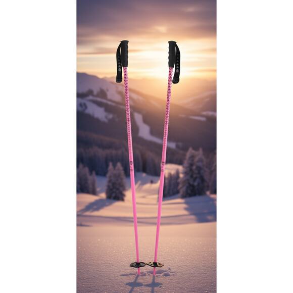 Brand New 2026 Black Crows Meta Ski Poles | 115cm (45") | Pink | Christmas Gift! - Picture 4 of 5
